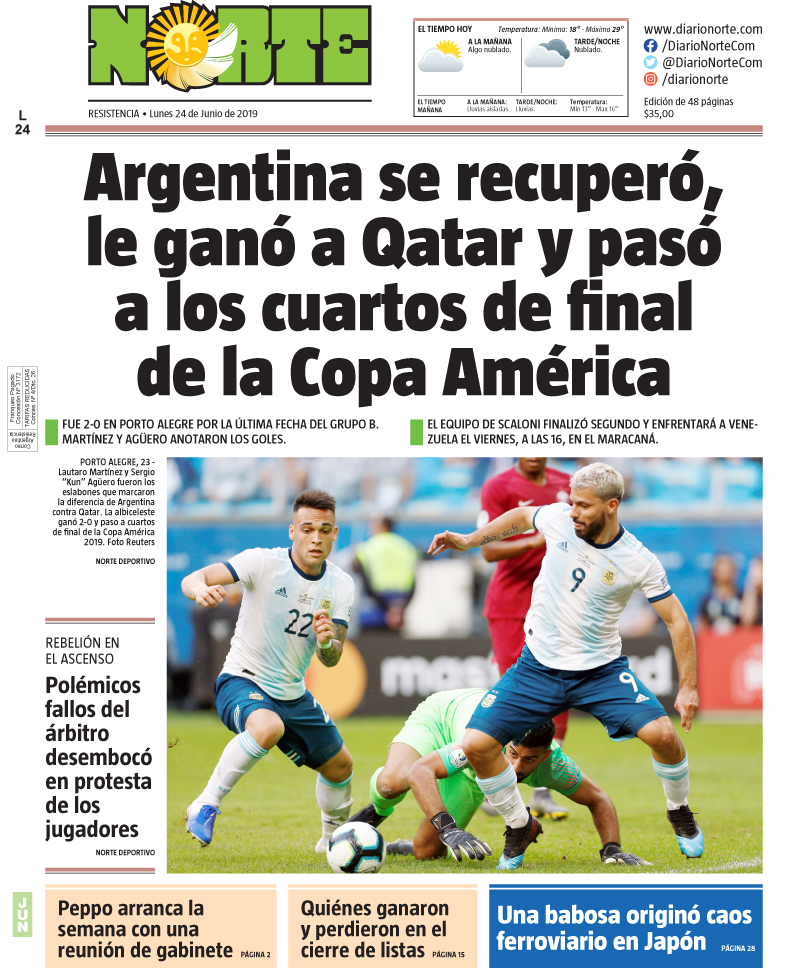 Edicion del 24-06-2019