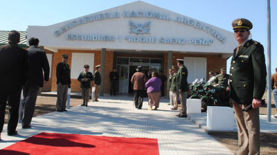 Gendarmería celebra los 80 años de la creación del Escuadrón 1
