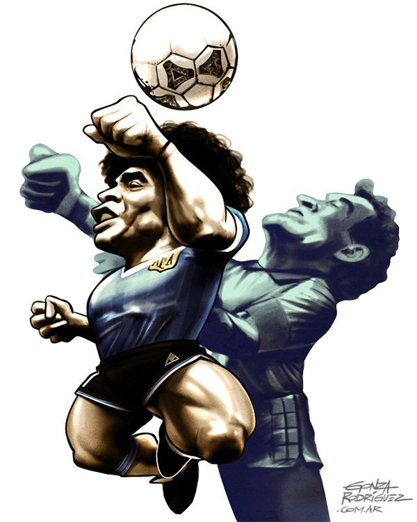 12.- La Mano de D10s versión @_GonzaRodriguez.