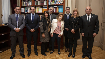 Highton se reunió con autoridades del Foro Federal de Consejos de la Magistratura y Jurados de Enjuiciamiento