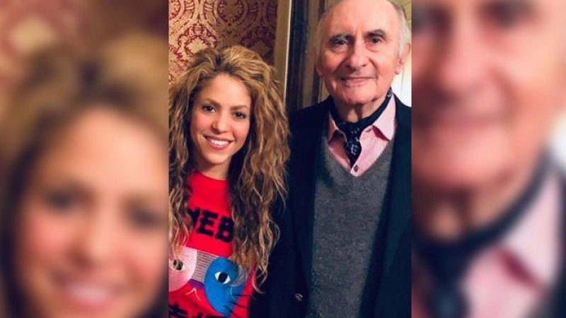 La emotiva despedida de Shakira a su "amigo" Fernando de la Rúa