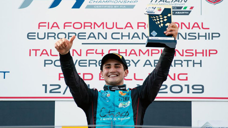 Contundente triunfo del chaqueño Giorgio Carrara en Austria