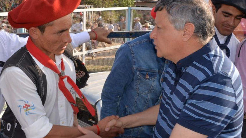 Peppo en el Festival de Doma de Machagai: "Es un reconocimiento al hombre de campo"