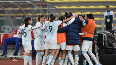 La selección argentina femenina de fútbol es finalista de los Juegos Panamericanos