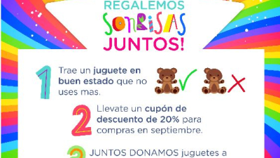 Campaña solidaria por el Día del Niño