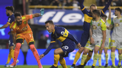 Boca venció a Aldosivi en el cierre de la jornada de la Superliga