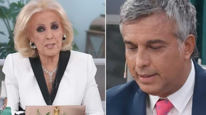 El mal momento que vivió Mario Massaccesi en la mesa de Mirtha Legrand
