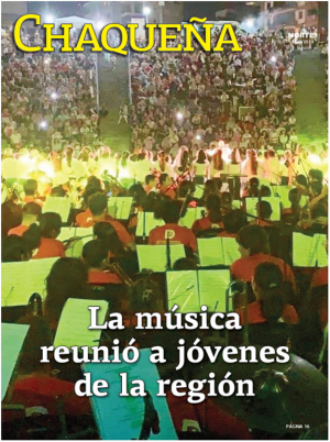 La música reunió a jóvenes de la región