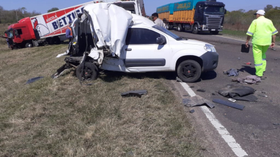Milagro en la ruta: triple choque sin lesionados