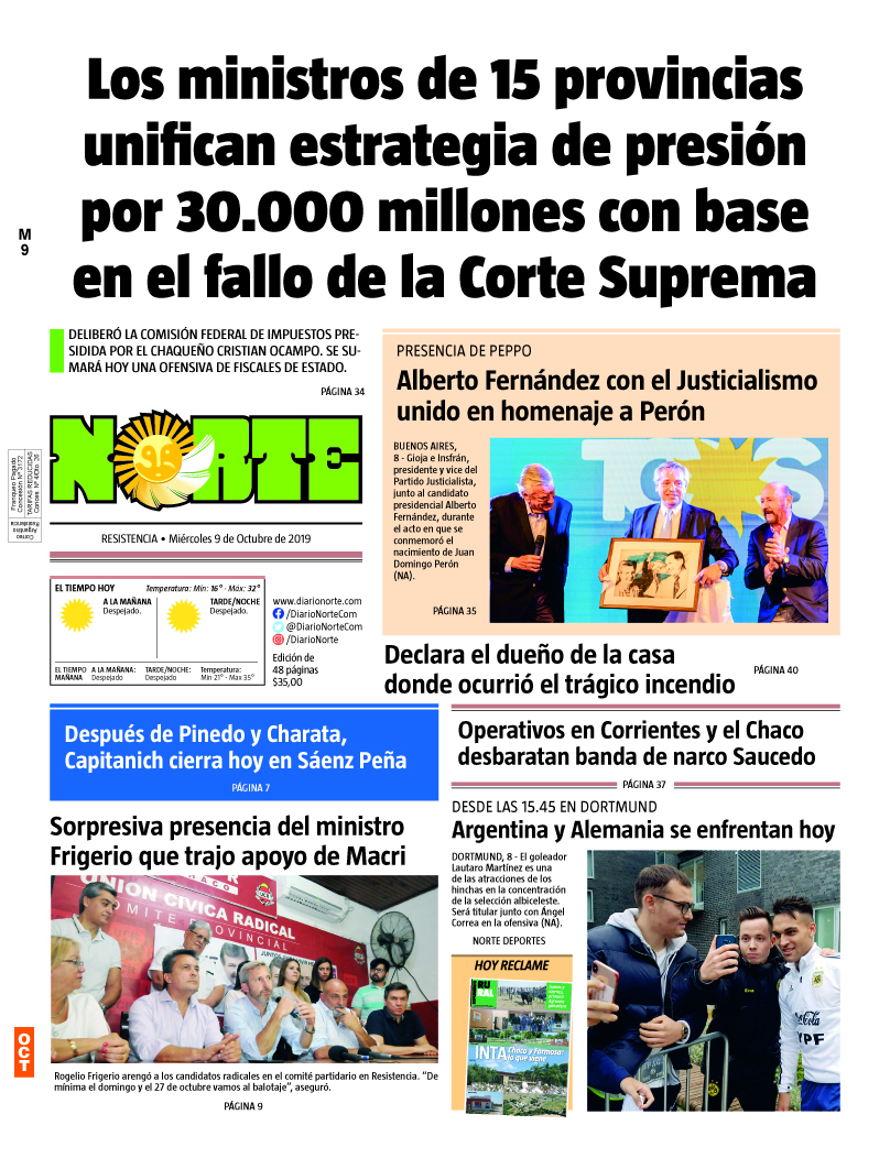 Edicion del 09-10-2019