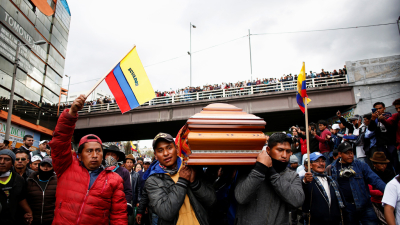 Se extiende la huelga general en Ecuador