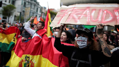 Bolivia: OEA advierte que es "difícil de justificar el cambio de tendencia" del escrutinio