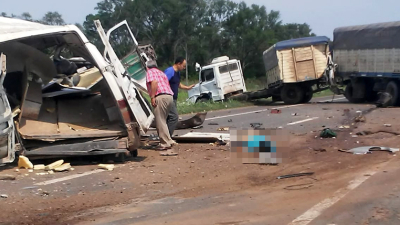 Accidente fatal en la ruta 16 cerca de Napenay