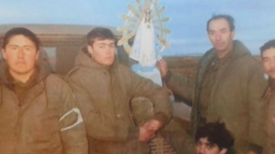 Reino Unido devolvió a la Argentina una imagen de Luján que estuvo en Malvinas