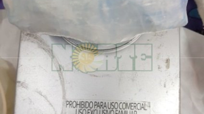 Embarazada transportaba droga en sus genitales y debió ser internada