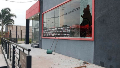 Robo y daños en una confitería de Quitilipi
