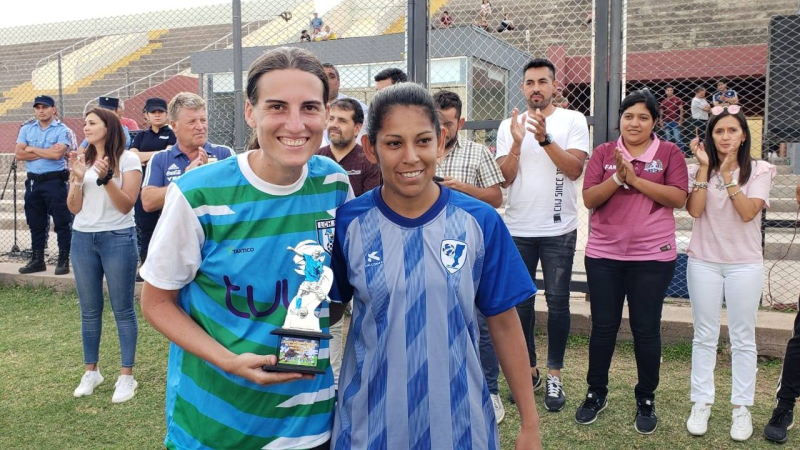 El fútbol femenino tendrá su premiada en la Fiesta del Deporte: Raquel Polich