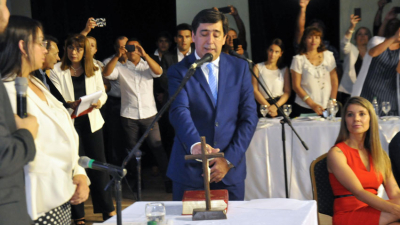 Gustavo Martínez juro como el nuevo intendente de Resistencia