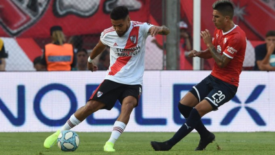 Dos de Borré y River puntero de la Superliga