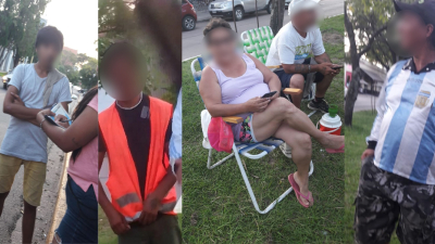 Reacción ante reclamo de comerciantes: La policía comenzó a identificar trapitos en zonas calientes