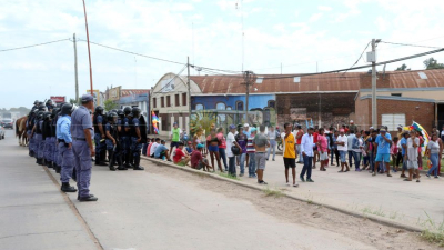 Con corte de ruta los vecinos reclamaron asistencia social