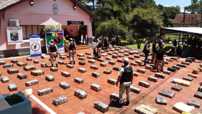 Secuestran 20 toneladas de marihuana en cuatro días en Misiones