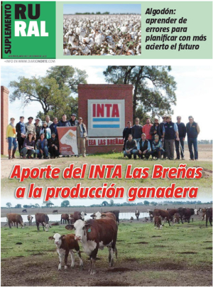 Aporte del INTA Las Breñas a la producción ganadera