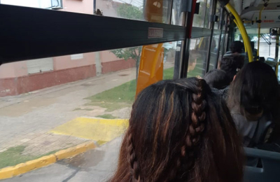 Ya circulan colectivos con aire acondicionado, pero aún apagado