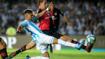 Superliga: Racing y Newell's igualaron 1 a 1