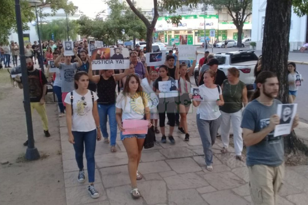 A una semana del asesinato de Marcos Misiaszek, se realizó la segunda marcha para pedir justicia