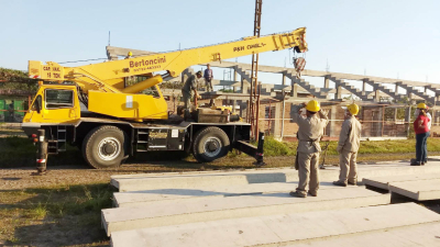 El estadio de Regional va tomando forma con la colocación de las nuevas tribunas