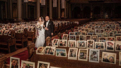 Casamientos en pandemia: decidieron dar el sí y que sus invitados estén presentes en fotos