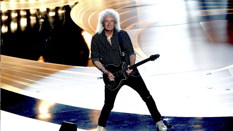 Brian May fue elegido el mejor guitarrista de la historia del rock