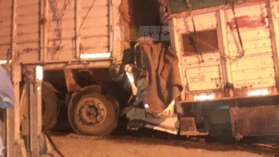 Un hombre falleció tras colisionar dos camiones sobre el puente Bailey en la Ruta 89