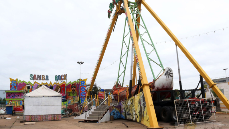 Dramática situación del parque de diversiones varado en Resistencia