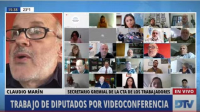 Diputados debate proyectos para regular el teletrabajo