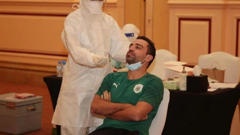 Xavi tiene coronavirus
