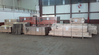 Regatas de Resistencia tiene todo listo para el cambio del piso deportivo