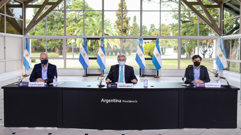 Coronavirus: el presidente anunció la continuidad de las condiciones de aislamiento social para el AMBA hasta el 16 de agosto