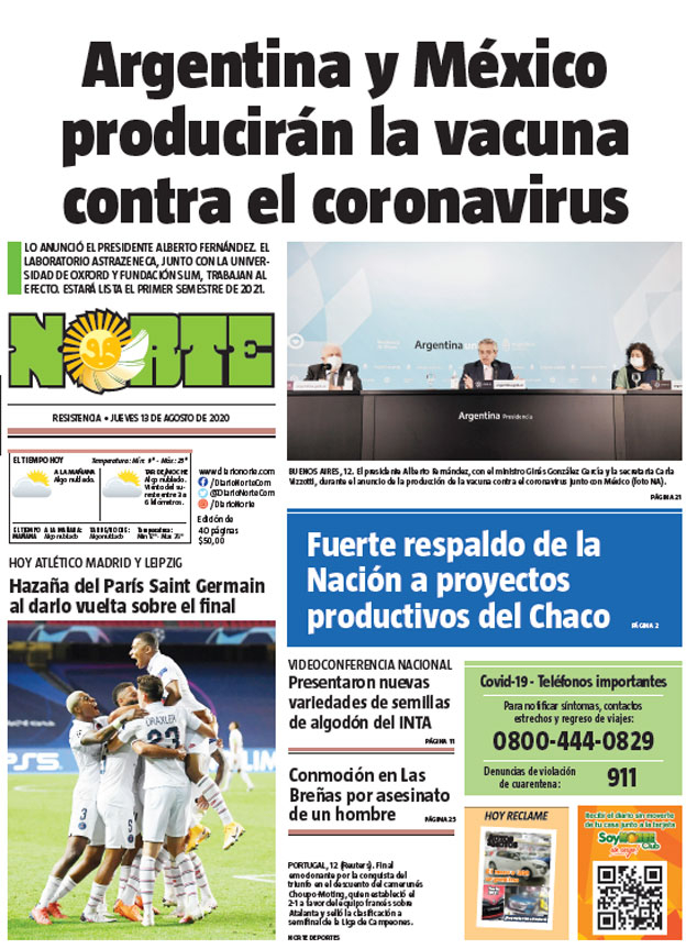 Edición del 13-08-2020