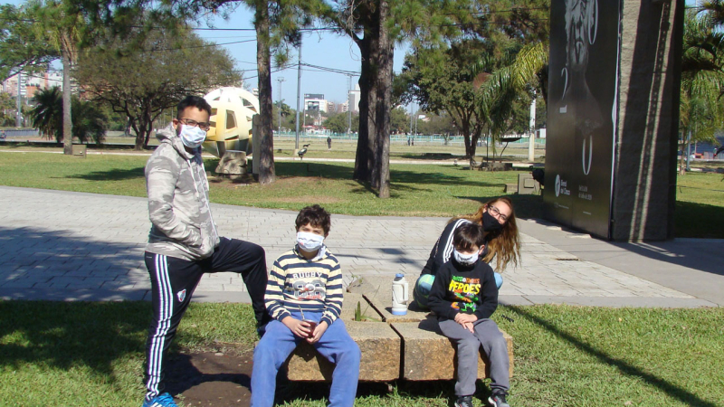El Día de las Infancias se celebró al aire libre y con comercios abiertos