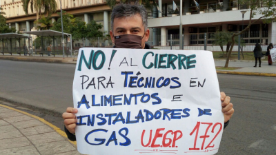 La UEGP Nº172 "Gob. Deolindo Felipe Bittel" denuncia medidas de ajustes del Ministerio de Educación