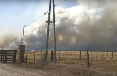 El fuego se llevó el trabajo de décadas en los campos