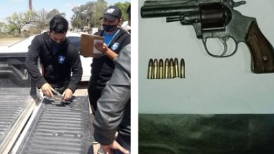 Detienen a un adolescente que circulaba armado en Villa Ángela