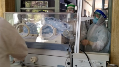 Covid-19: se produjo el séptimo nacimiento en el Hospital de Campaña de Corrientes