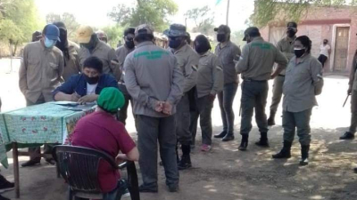 Denuncian que la Guardia Whasek maltrató a equipo de Salud