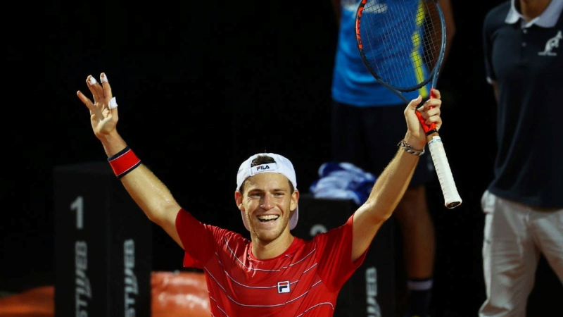 Schwartzman luchó y llegó a la final en Colonia