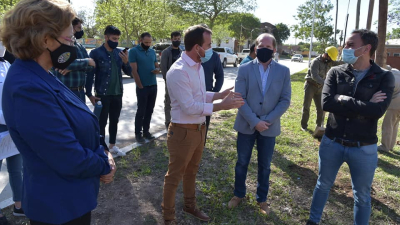 Inició la construcción del Registro Civil y la Oficina de Inspectoría Laboral en Margarita Belén