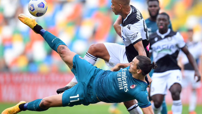 Serie A: goles de Ibrahimovic y Ronaldo luego del coronavirus