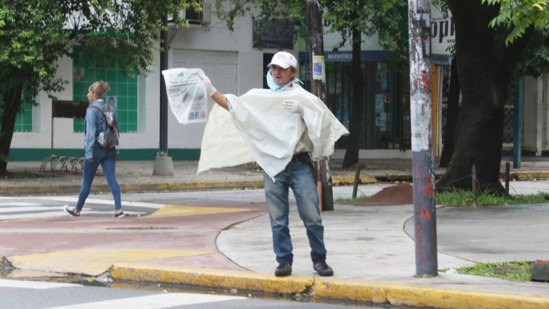 Los canillitas celebran su día a pesar de las dificultades